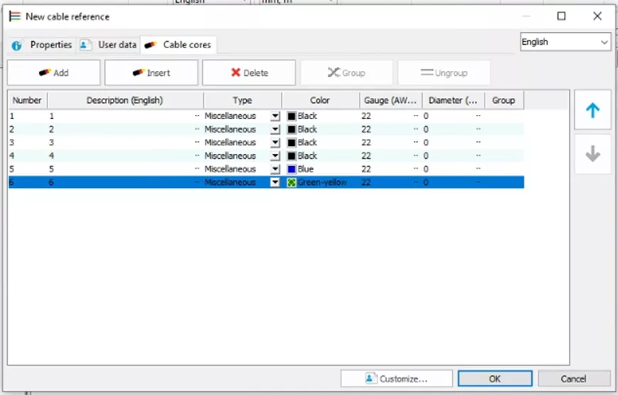 Change Color of Cables in SOLIDWORKS Electrical 