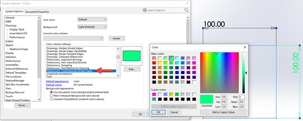 solidworks ansi 61 color library download