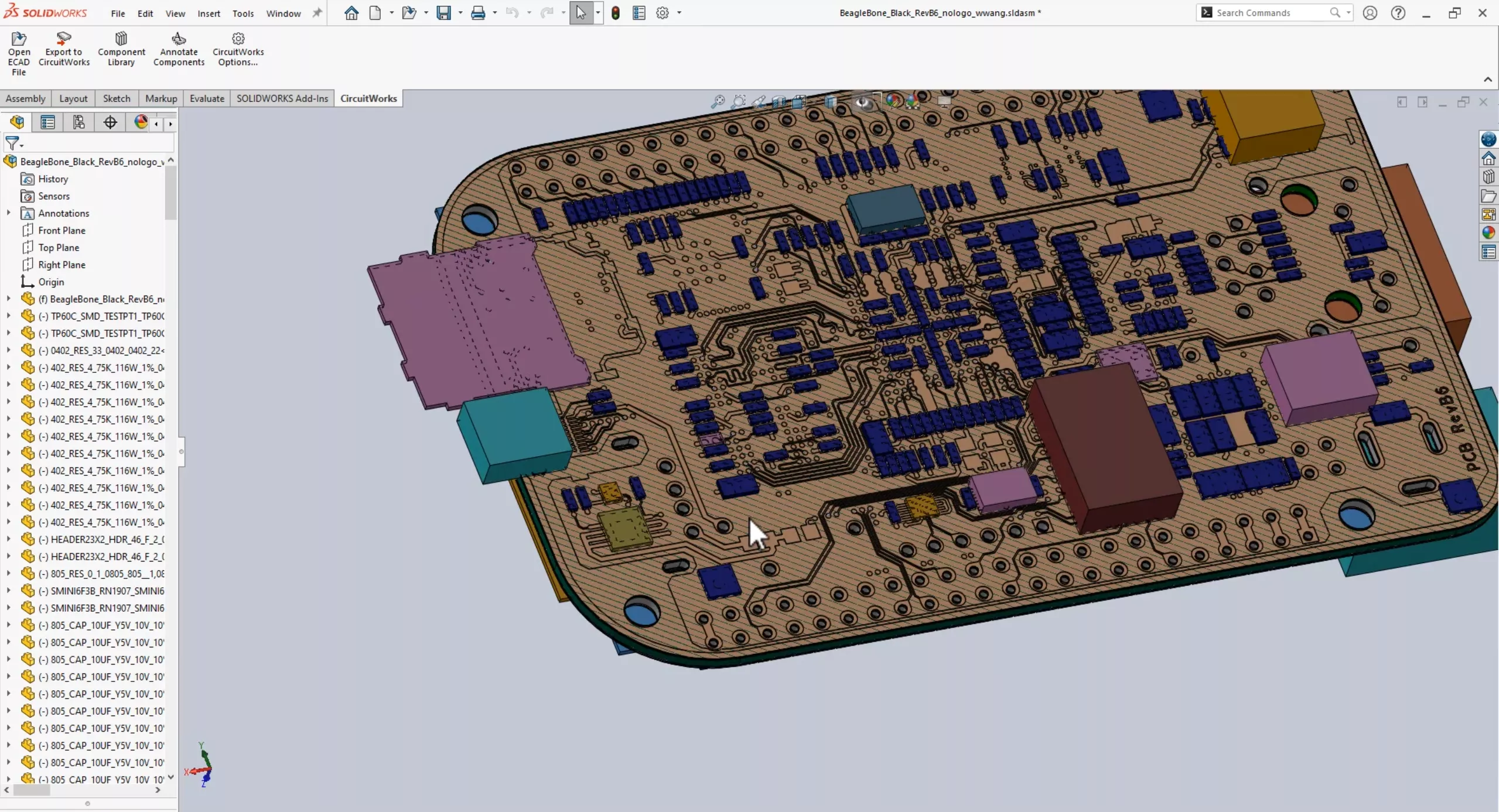 CircuitWorks 2025 SOLIDWORKS Add-in - What's New