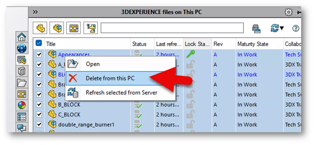 How to Clear the Local Cache in 3DEXPERIENCE SOLIDWORKS