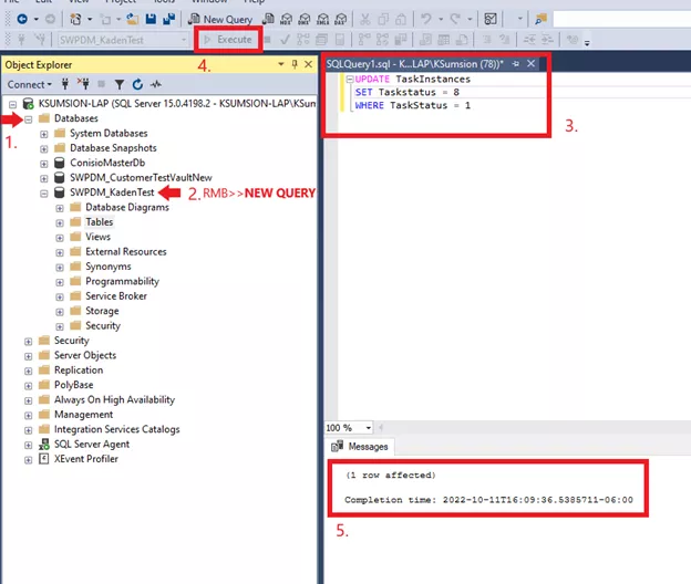 How to Clear a Stuck Task in SOLIDWORKS PDM