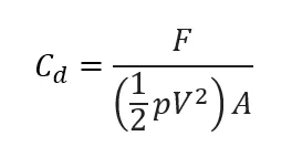 Equation for Coefficient of Drag
