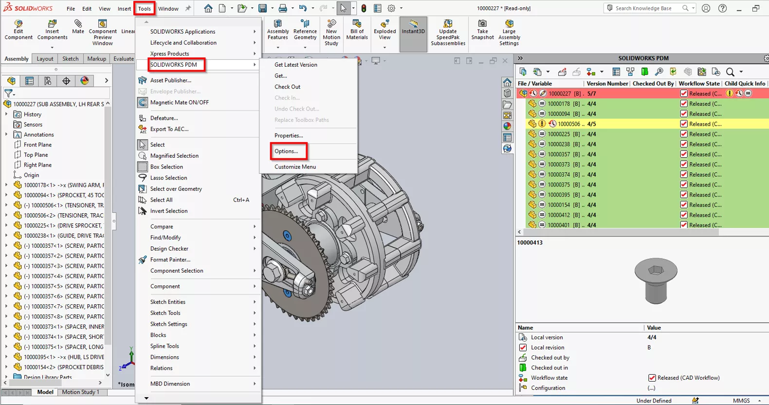 How to Color Code SOLIDWORKS PDM Warnings