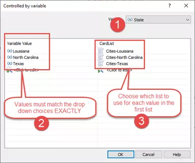 Combine Chose Values and Controlled Variables in SOLIDWORKS PDM