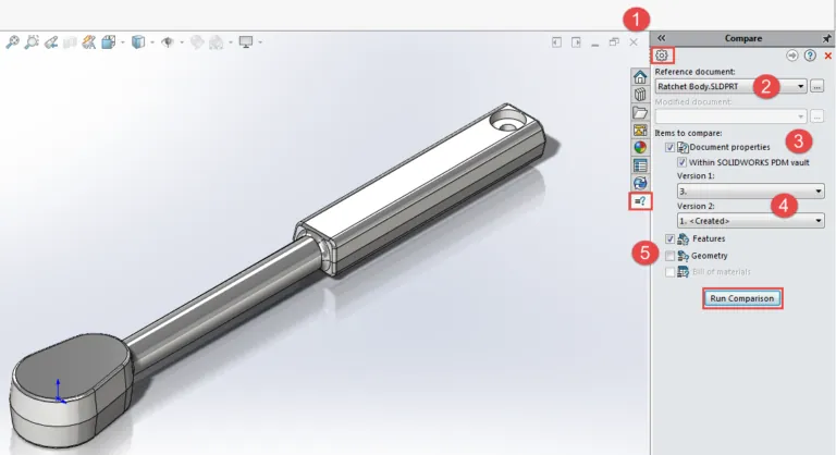 Comparing Features SOLIDWORKS PDM
