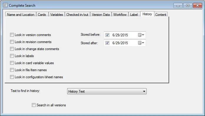 Complete Search Name and Location EPDM 