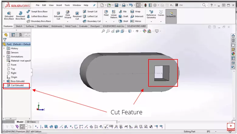 Copy and Paste Features on Same SOLIDWORKS Part