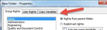 Copy Variables in SOLIDWORKS PDM 