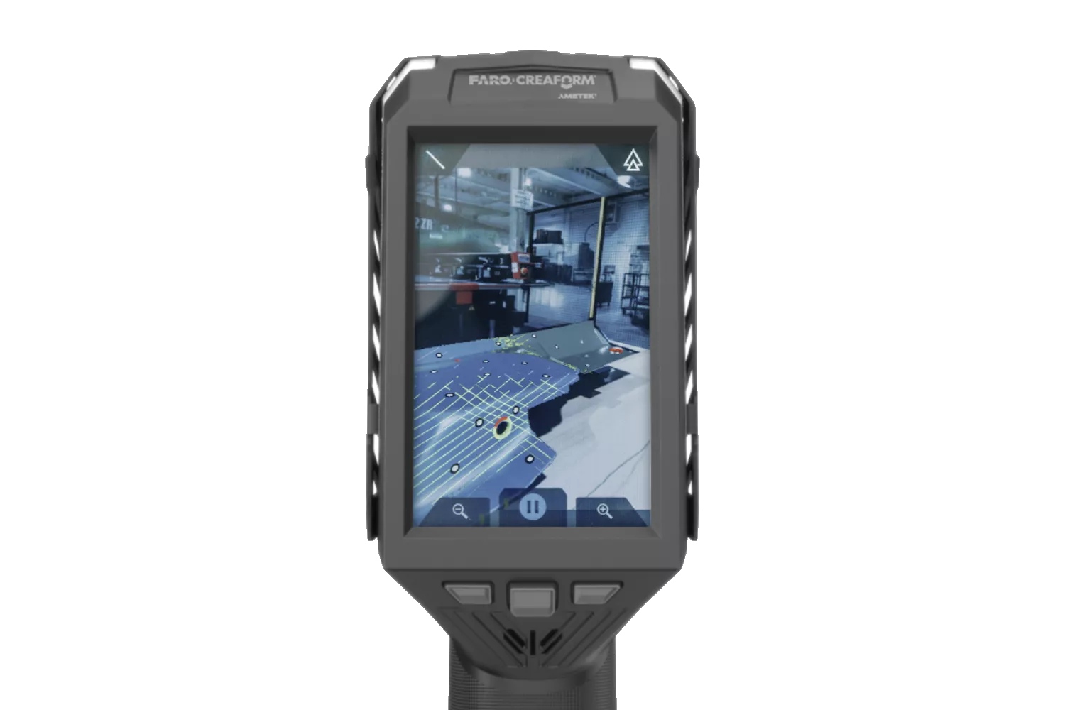 The Creaform HandySCAN EVO 3D Scanner features augmented reality with integrated photo documentation