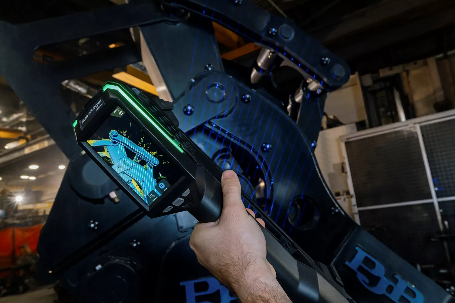 The HandySCAN MAX series features fast data capture