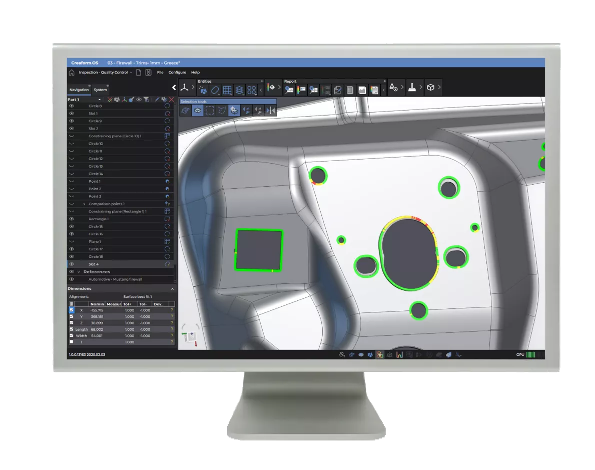 Creaform.OS Software for Creaform 3D Scanners