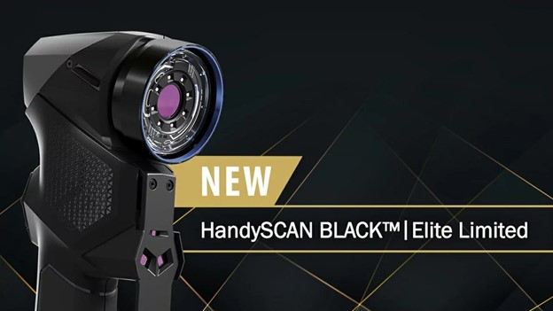 Creaform Releases HandySCAN BLACK|Elite Limited 3D Scanner | GoEngineer