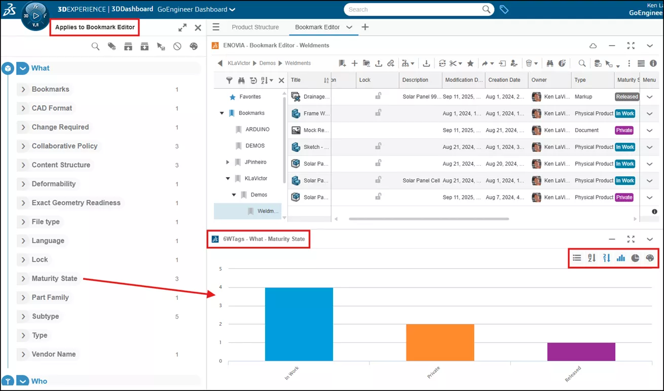 How to Create a 3DEXPERIENCE Dashboard with Analytics