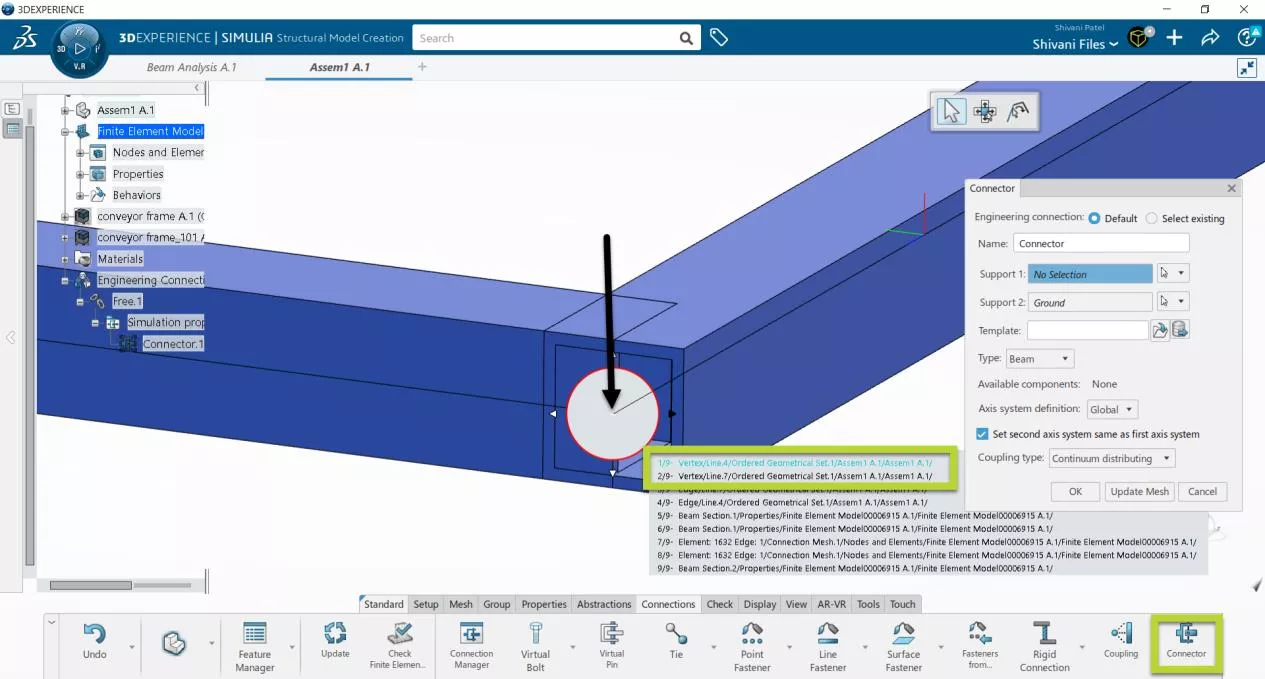 How to Create Beam Joints in 3DEXPERIENCE