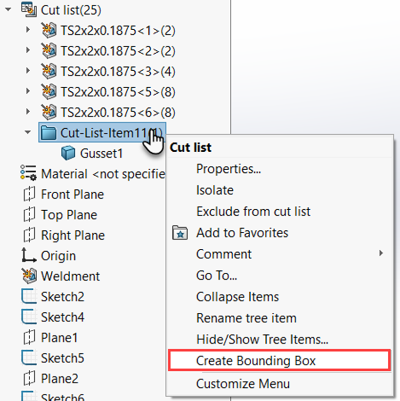 SOLIDWORKS Weldments: Corners, Gussets, & Bounding Box | GoEngineer