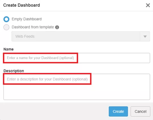 Name and Description Fields New 3DEXPERIENCE Dashboard