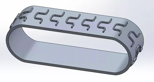 Create Different Conveyor Belt Patterns in SOLIDWORKS