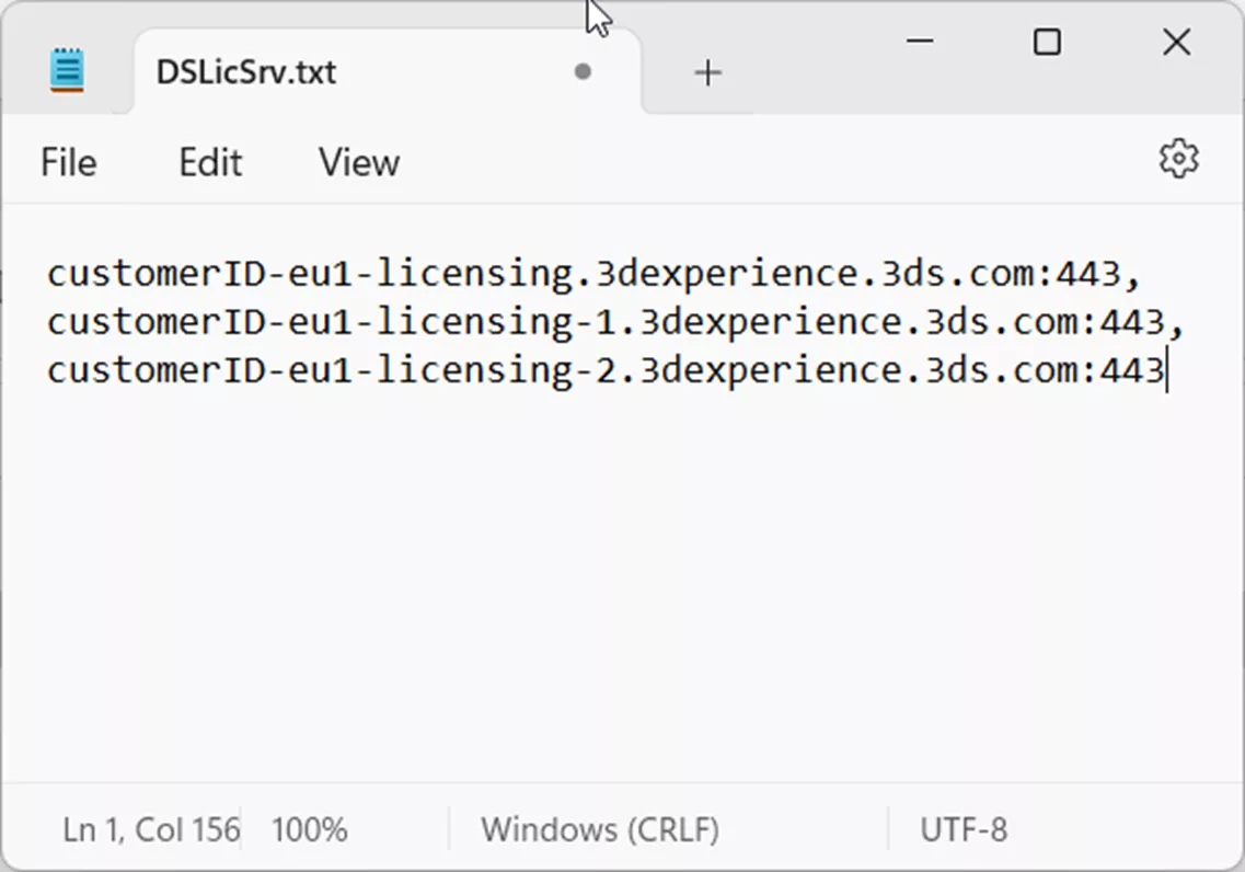 Create a DSLicSrv TXT File SIMULIA CST Studio Suite Installation Guide