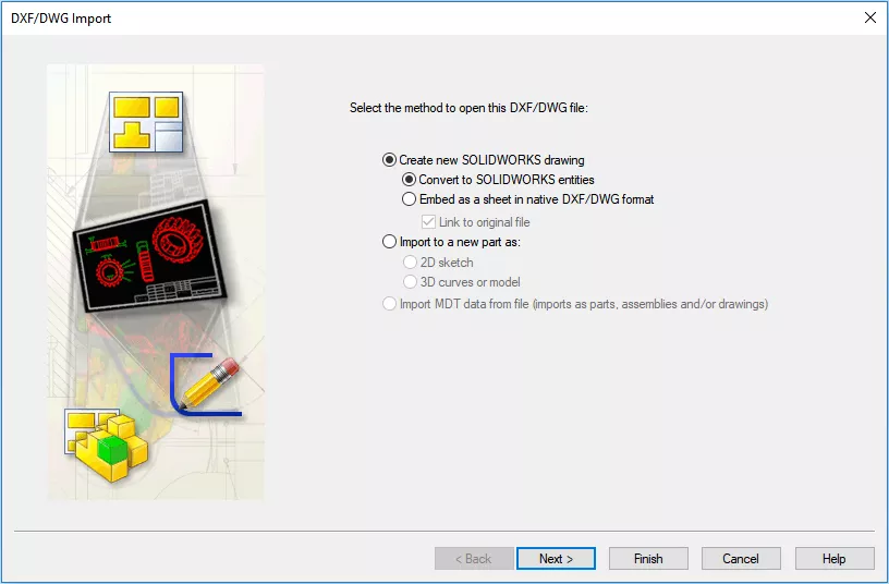 Importing .DWG Drawing Templates