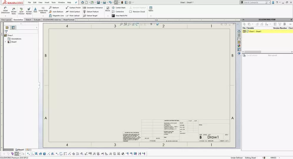 Create Revision Table in SOLIDWORKS PDM 