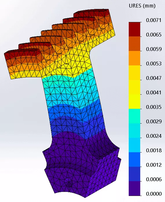 Create a Smaller Model Using Cyclic Symmetry in SOLIDWORKS Simulation to Reduce Run Time