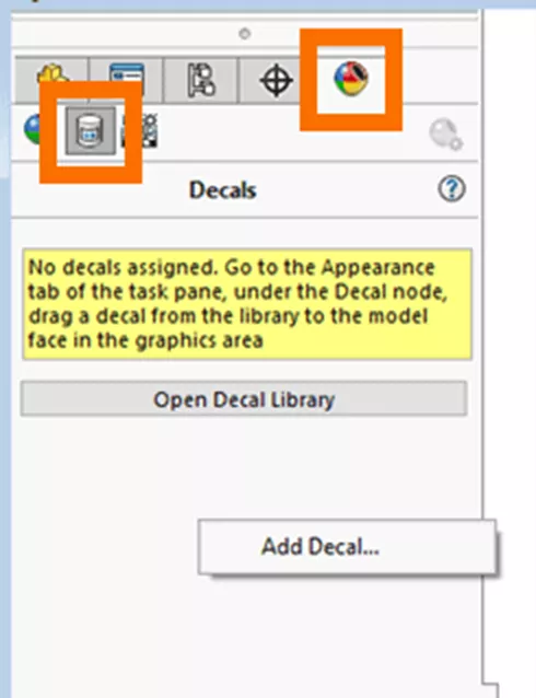 How to Add a Decal in SOLIDWORKS