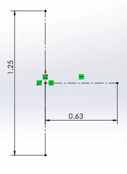 Create SOLIDWORKS Sketch for the First Cleat Instance