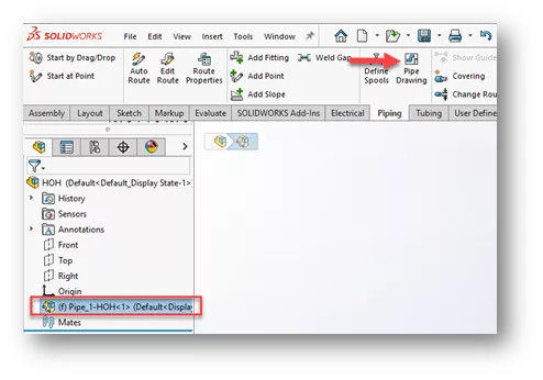 How to Create  a Spool Drawing in SOLIDWORKS