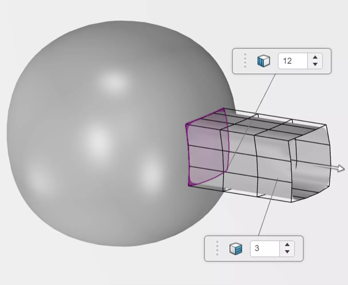 Create SubD Primitive by Extruding or Revolving Faces of Existing SubD