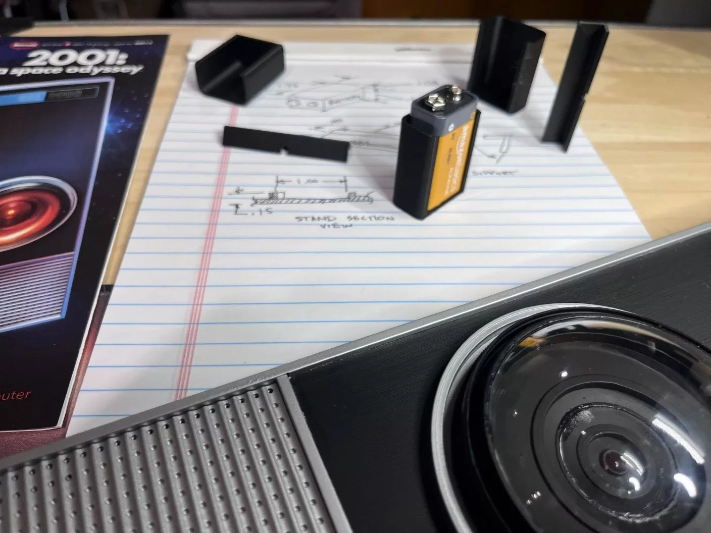 Creating HAL 9000 Replica Parts in SOLIDWORKS