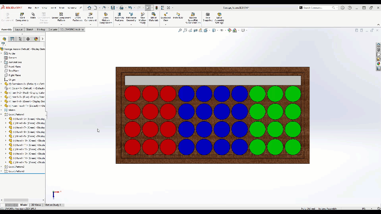 Creating Selection Sets in SOLIDWORKS