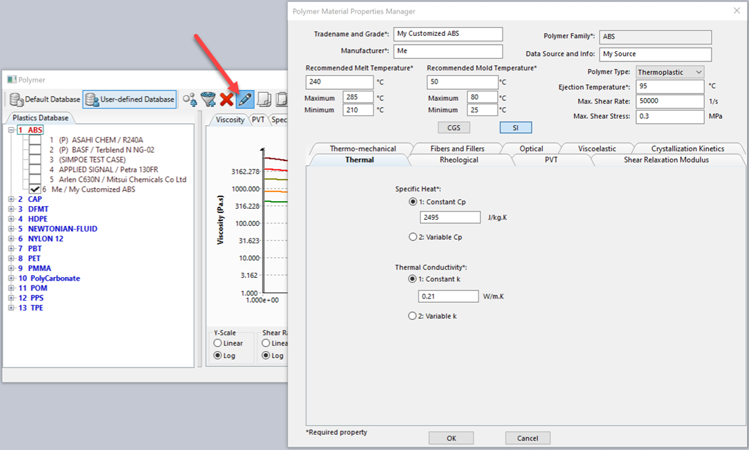 SOLIDWORKS Plastics User-Defined Materials | GoEngineer