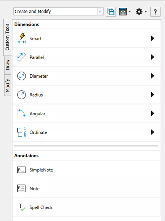 Custom Tools in DraftSight