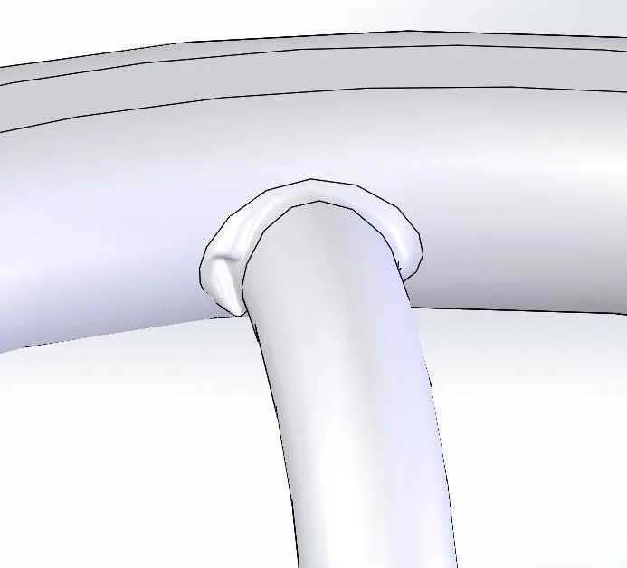 Hand Wheel Design with Deformed Bodies in SOLIDWORKS Simulation