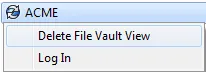 delete file vault 