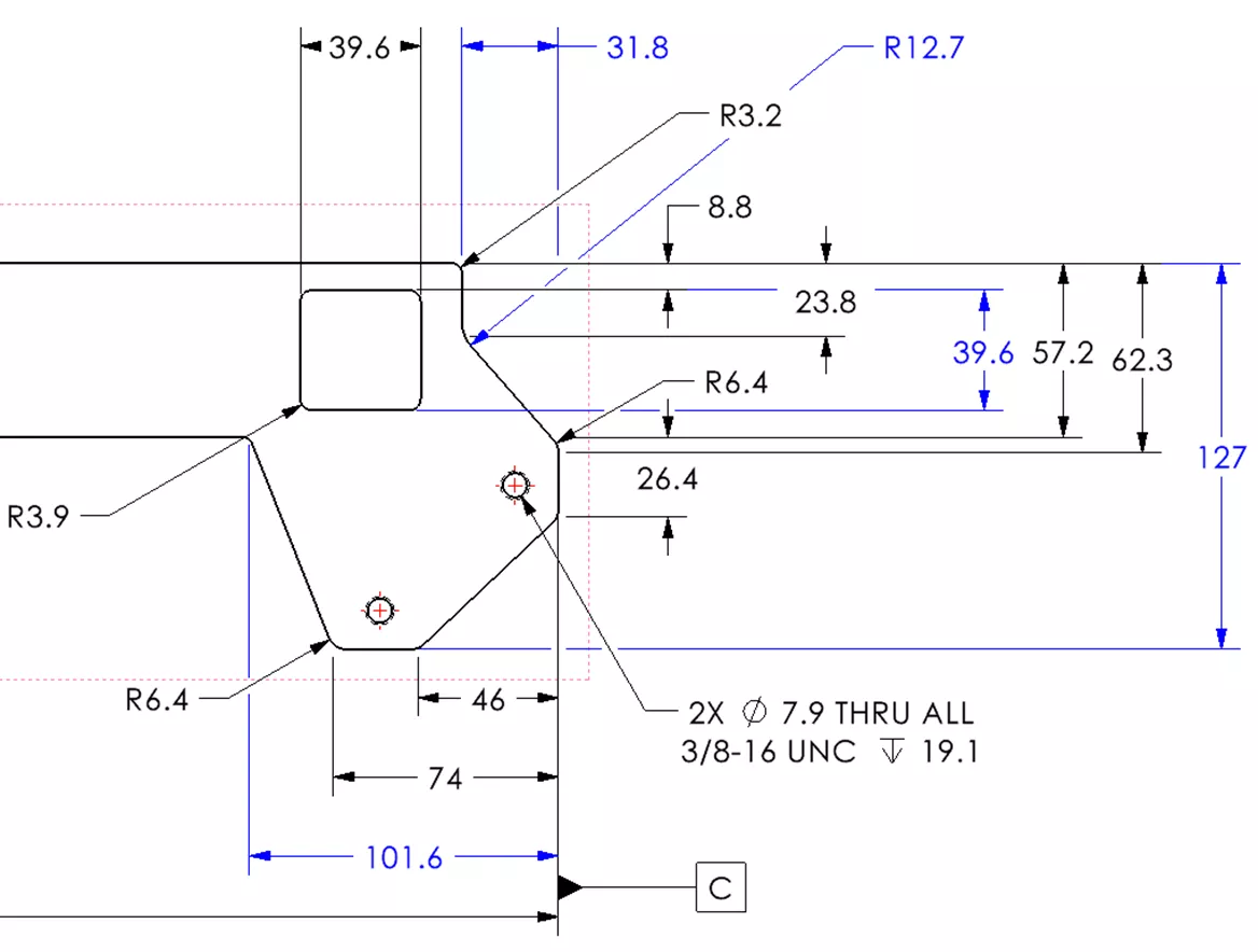 What's new in SOLIDWORKS 2026 for Drawings? Dimension Break Lines