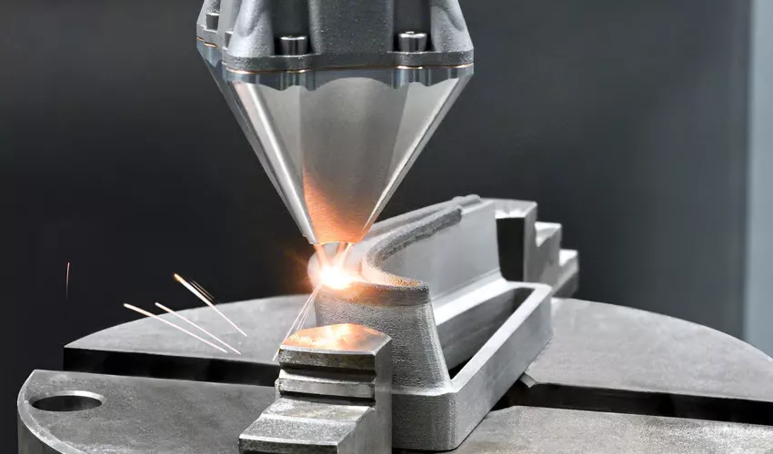 DED (Directed Energy Deposition) is a type of 3D Metal Printing technology.