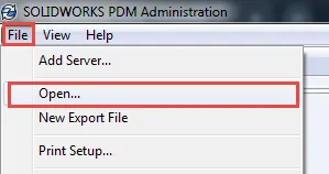 Dispatch add-in for SOLIDWORKS PDM