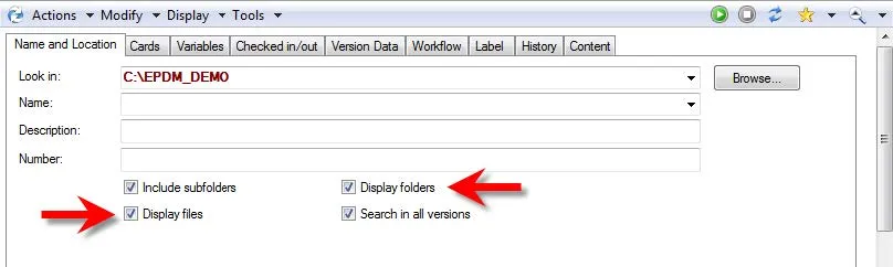 Display Folders Default Values in SOLIDWORKS PDM 