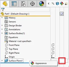 Display State in SOLIDWORKS