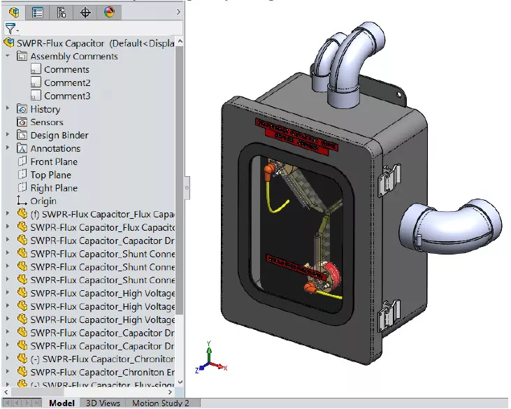 Document Design Intent with SOLIDWORKS Comments