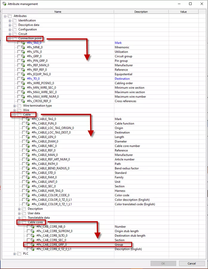 Document Twisted Parts Contained in a SOLIDWORKS Electrical Schematic Cable 