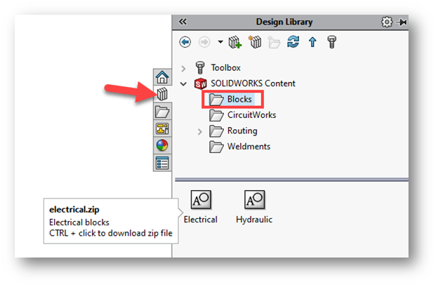 solidworks hardware library download