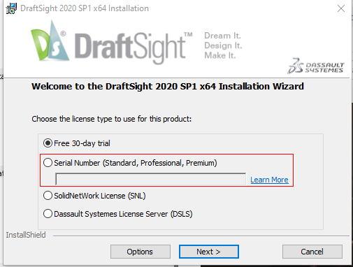 cant install draftsight 2018 on mac