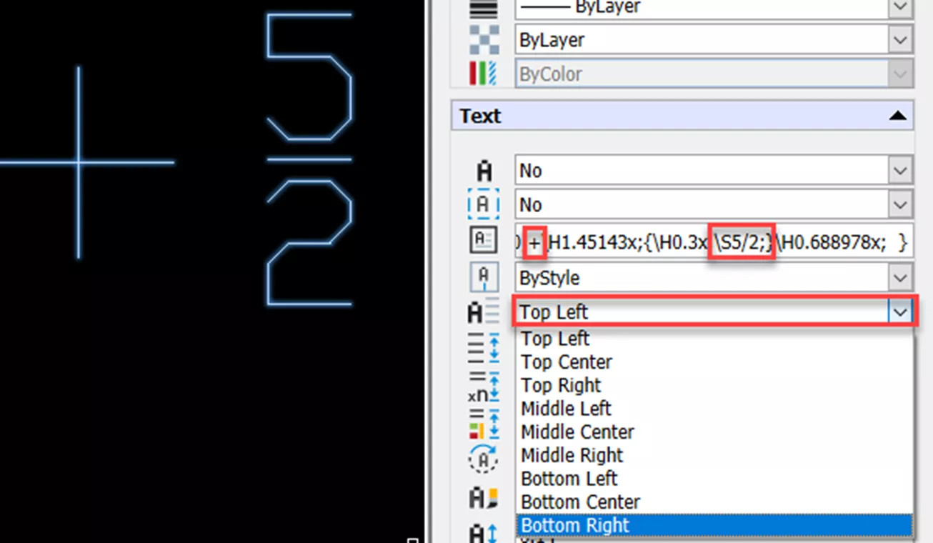 Adding a Tolerance to AutoStack Notes in DraftSight 