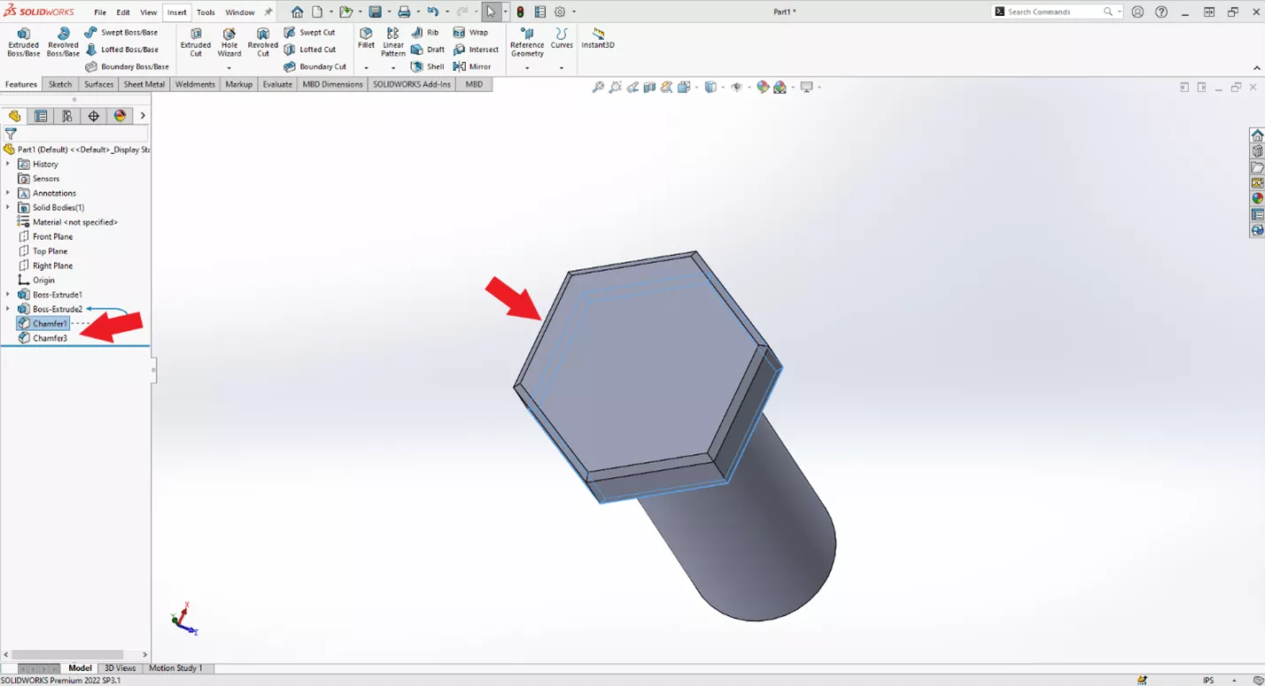 CTRL Drag and Drop SOLIDWORKS FeatureManager Design Tree