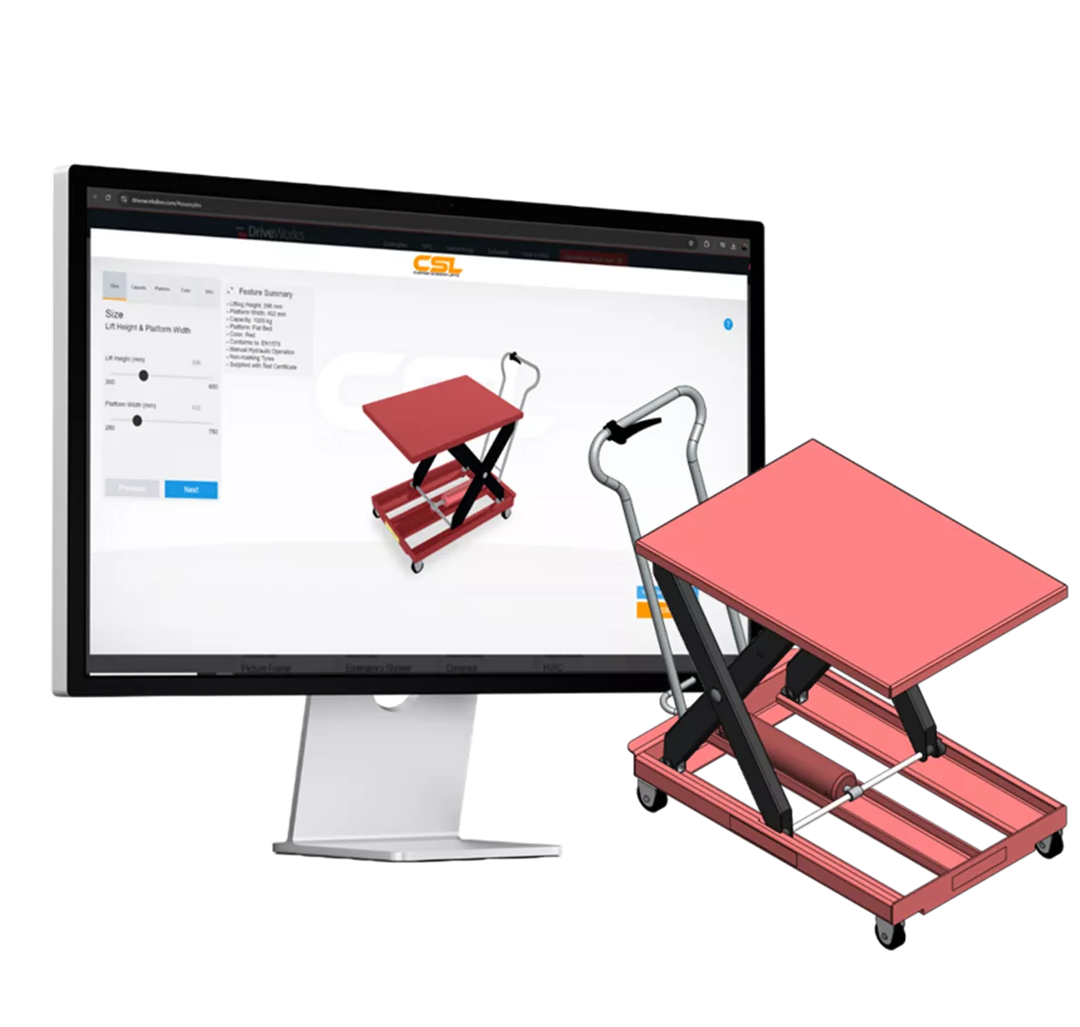 DriveWorks CPQ Customizable User Interface