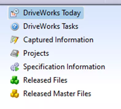 DriveWorks Data Management Nodes