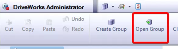 Renaming an Individual Group in DriveWorks
