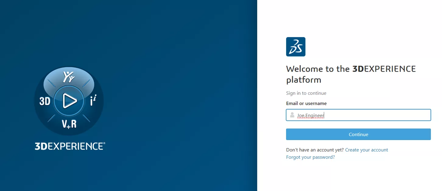 DS User Account Login